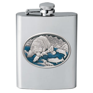 Brown Bear Flask