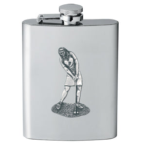 Lady Golfer Flask