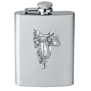 Saddle, Western, Flask