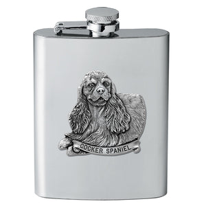 Cocker Spaniel Flask