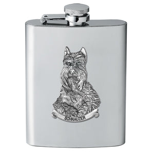 Schnauzer Flask
