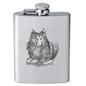 Sheltie Flask