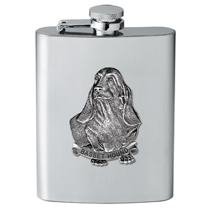 Basset Hound Flask
