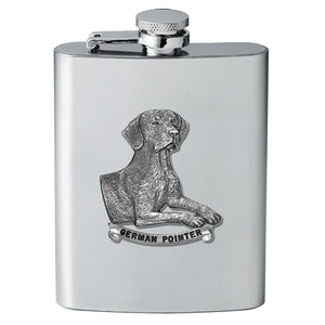 German Shorthaired Pointer Flask