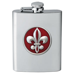 Fleur de lis #2 Flask