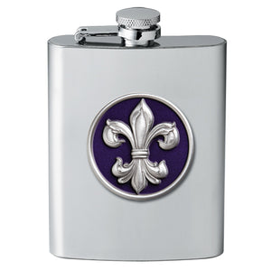 Fleur de Lis #3 Flask