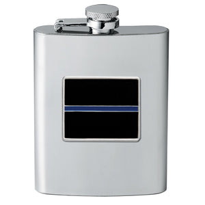 Thin Blue Line Flask