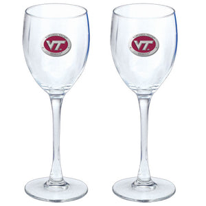 Virginia Tech University VT Logo Goblets (Set Of 2)