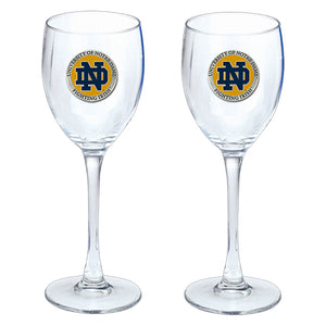 University of Notre Dame Goblets (Set of 2)