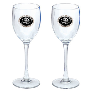 University of Colorado Goblets (Set of 2)