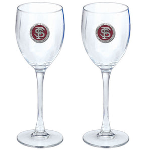 Florida State University FS Logo Goblets (Set Of 2)