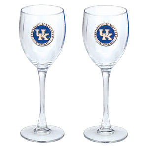 University of Kentucky UK Logo Goblets (Set of 2)