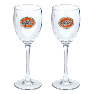 Oklahoma State University Goblets (Set Of 2)