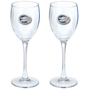 Alligator W/ Florida Goblets (Set Of 2)
