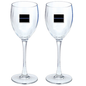 Thin Blue Line Goblets (SET OF 2)