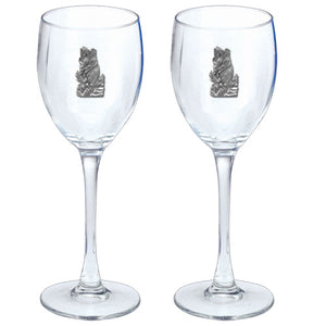 Black Bear Goblets (Set of 2)