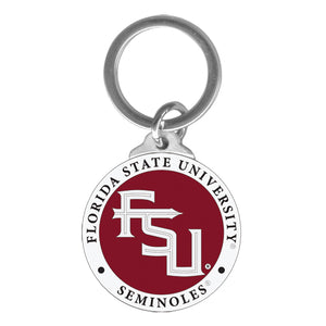Florida State University FSU Logo Key Chain