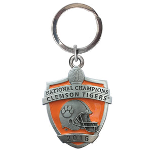 Clemson University National Champions 2016 Key Chain