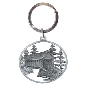 Covered Bridge Key Chain