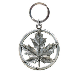 Maple Leaf Keychain
