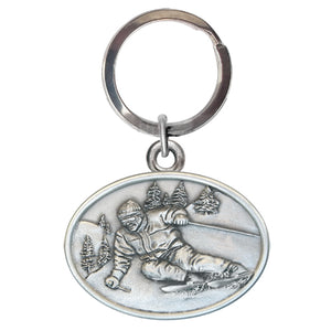 Skier Keychain