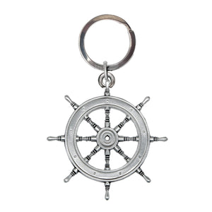 Ship Wheel Keychain