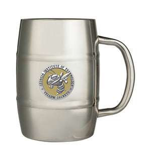 Georgia Tech Buzz Logo Keg Mug