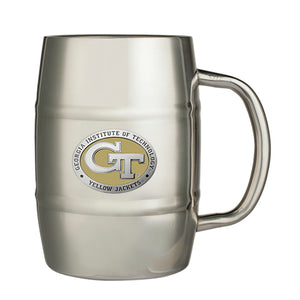 Georgia Tech GT Logo Keg Mug