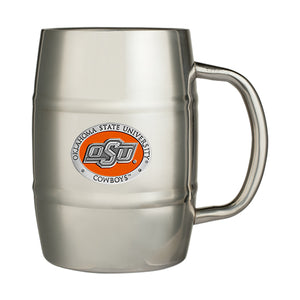 Oklahoma State University Keg Mug