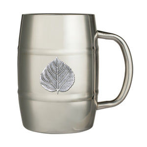 Aspen Leaf Keg Mug