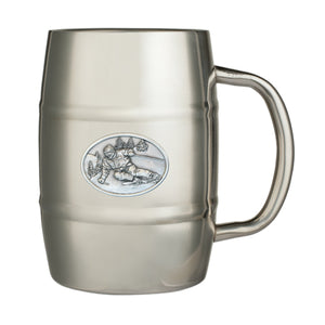 Skier Keg Mug