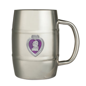 Purple Heart Keg Mug