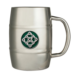 Celtic Knot Keg Mug