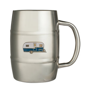 Vintage Camper Keg Mug