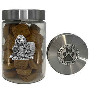 Cocker Spaniel Good Dog Treat Jar