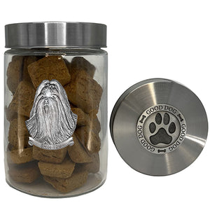 Shih Tzu Good Dog Treat Jar