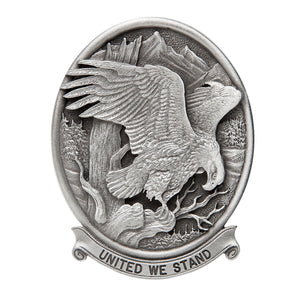 Bald Eagle w/ United We Stand Magnet