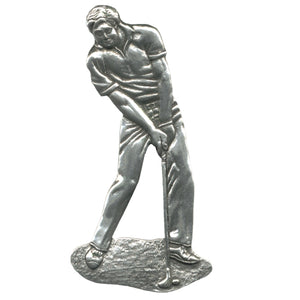 Male Golfer Magnet