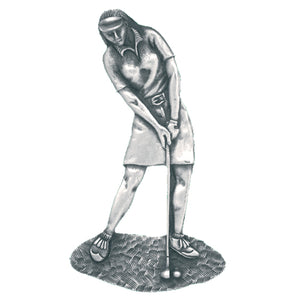 Lady Golfer Magnet
