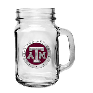 Texas A&M University Mason Jar Mug