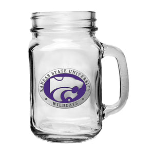 Kansas State University Mason Jar Mug