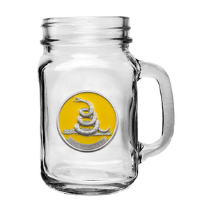 Don't Tread On Me Mason Jar Mug