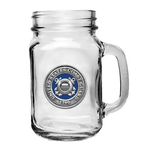 Coast Guard Mason Jar Mug