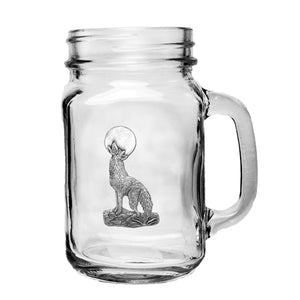 Coyote Mason Jar Mug