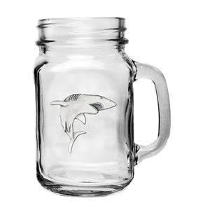Shark Mason Jar Mug