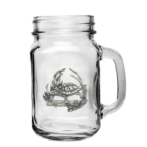 Turtle Mason Jar Mug