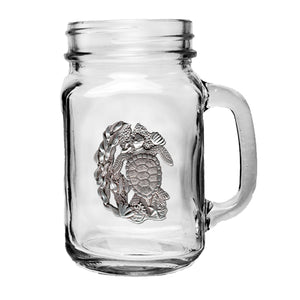 Sea Turtle Mason Jar Mug