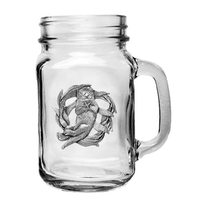 Sea Otter Mason Jar Mug