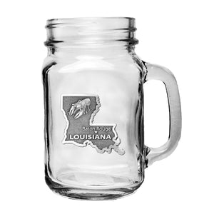 Louisiana Mason Jar Mug