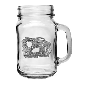 Buffalo Sun Mason Jar Mug